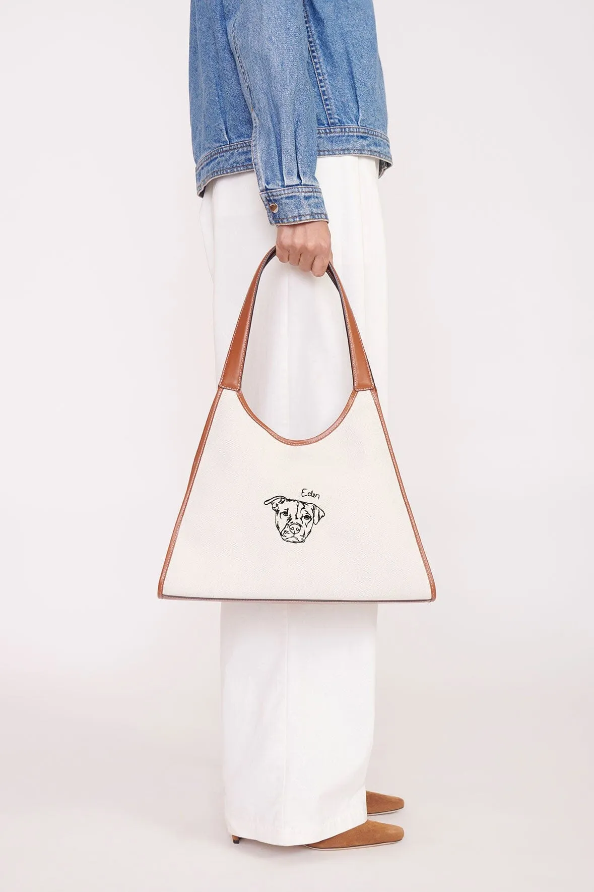 CUSTOM STAUD x C.BONZ SOFT REY BAG | CREAM TAN sold by STAUD product image thumbnail 4