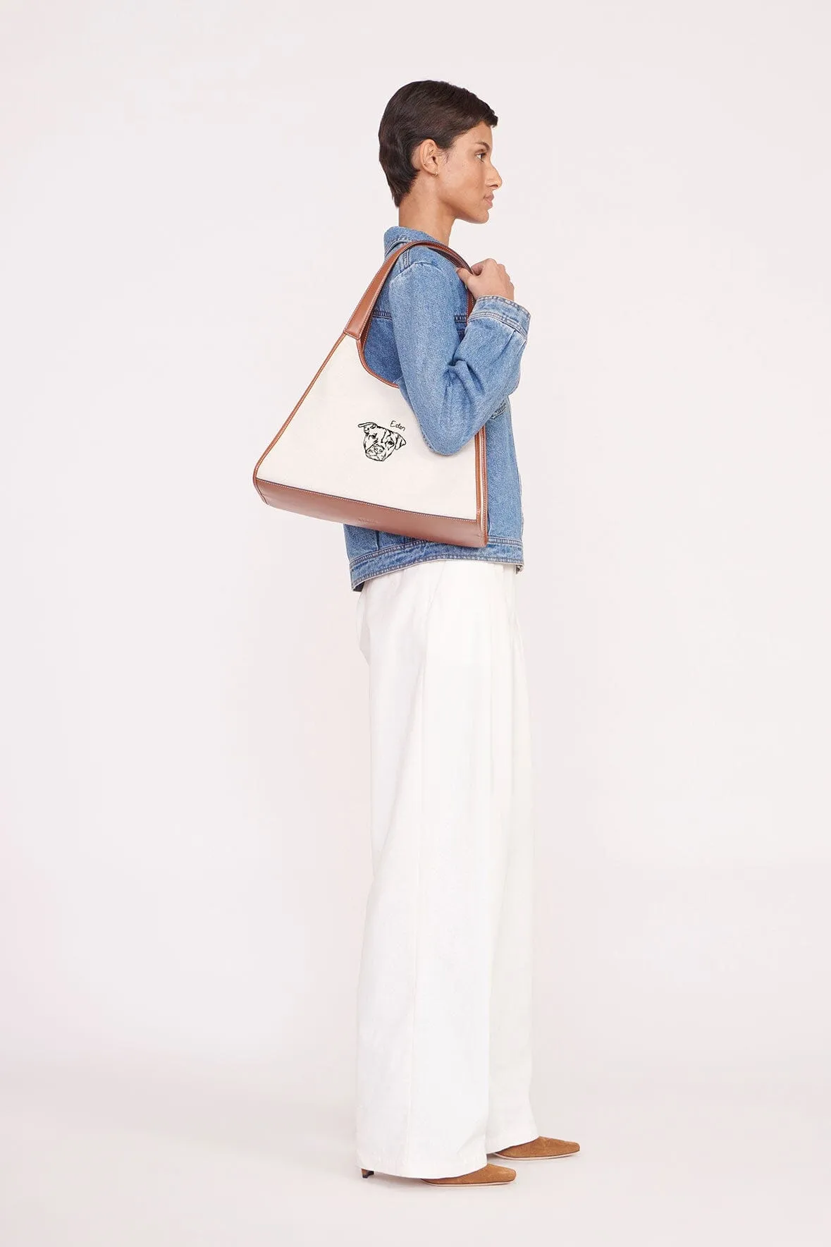 CUSTOM STAUD x C.BONZ SOFT REY BAG | CREAM TAN sold by STAUD product image thumbnail 3