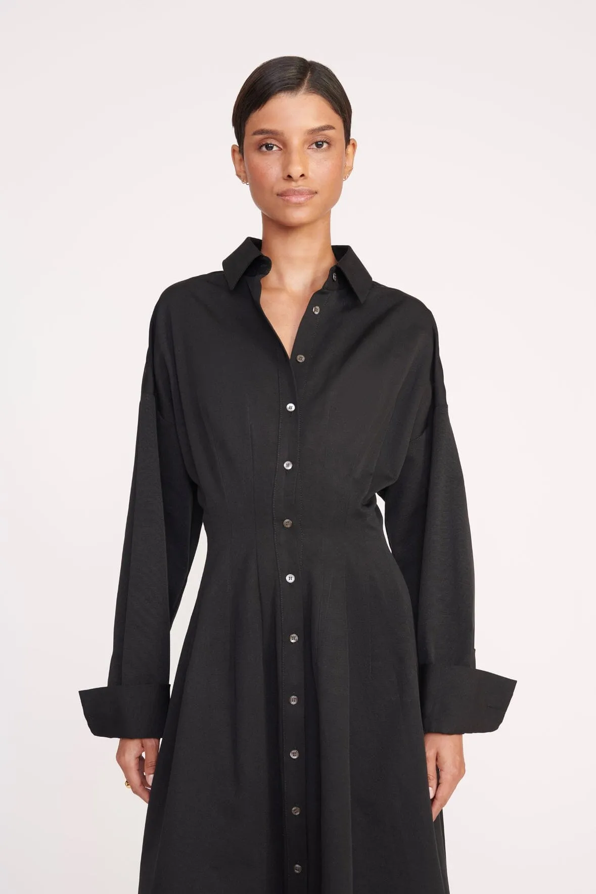 WINONA DRESS | BLACK sold by STAUD product image thumbnail 4