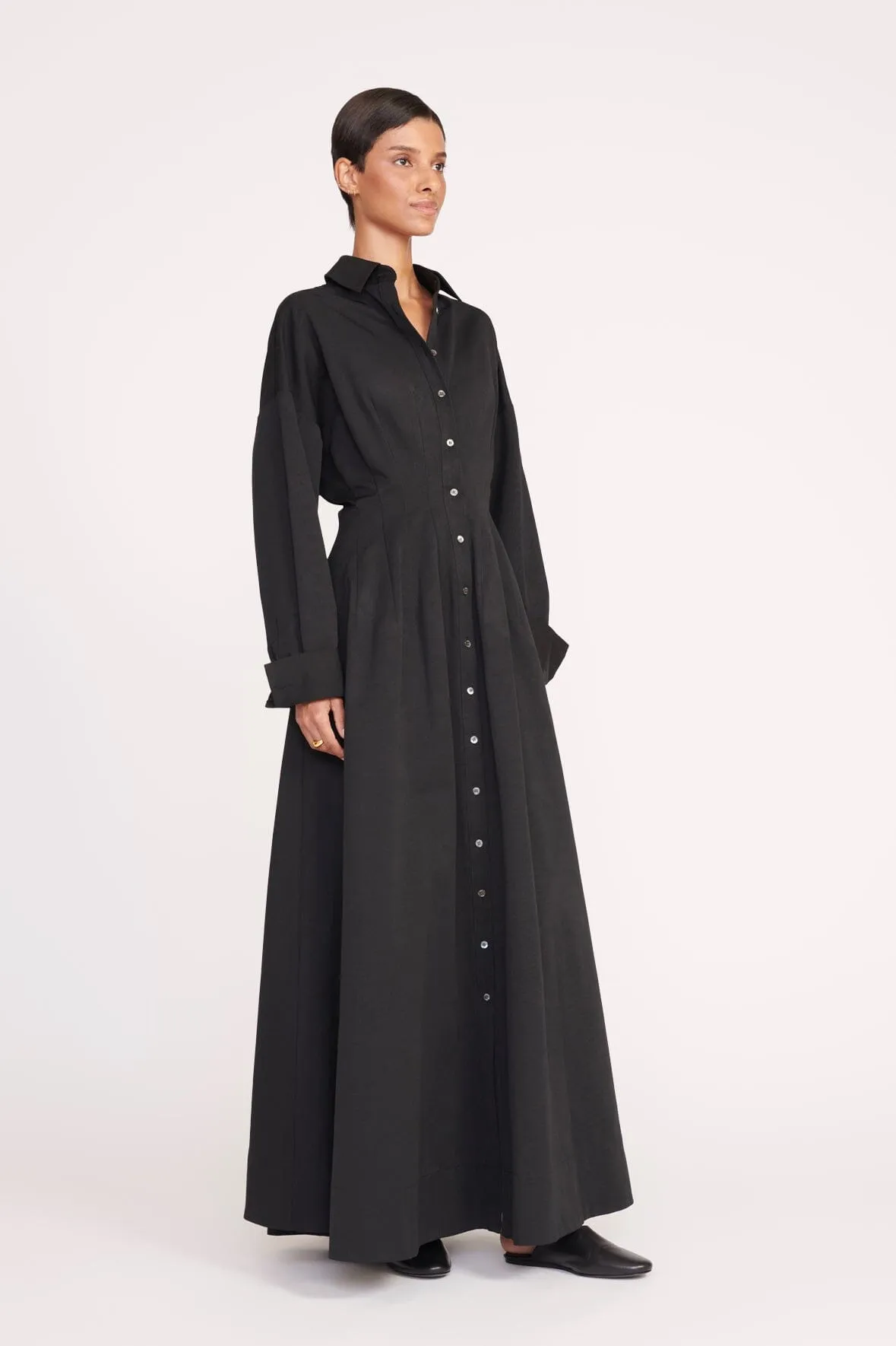 WINONA DRESS | BLACK sold by STAUD product image thumbnail 3