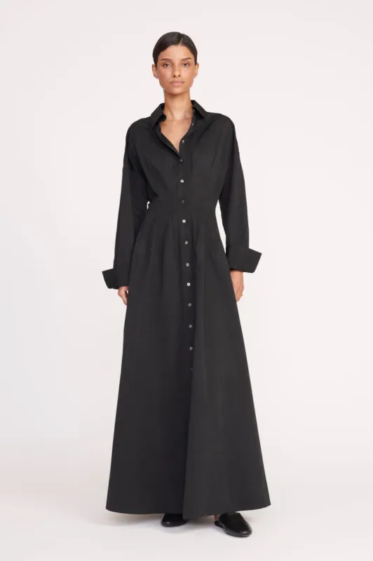 WINONA DRESS | BLACK sold by STAUD