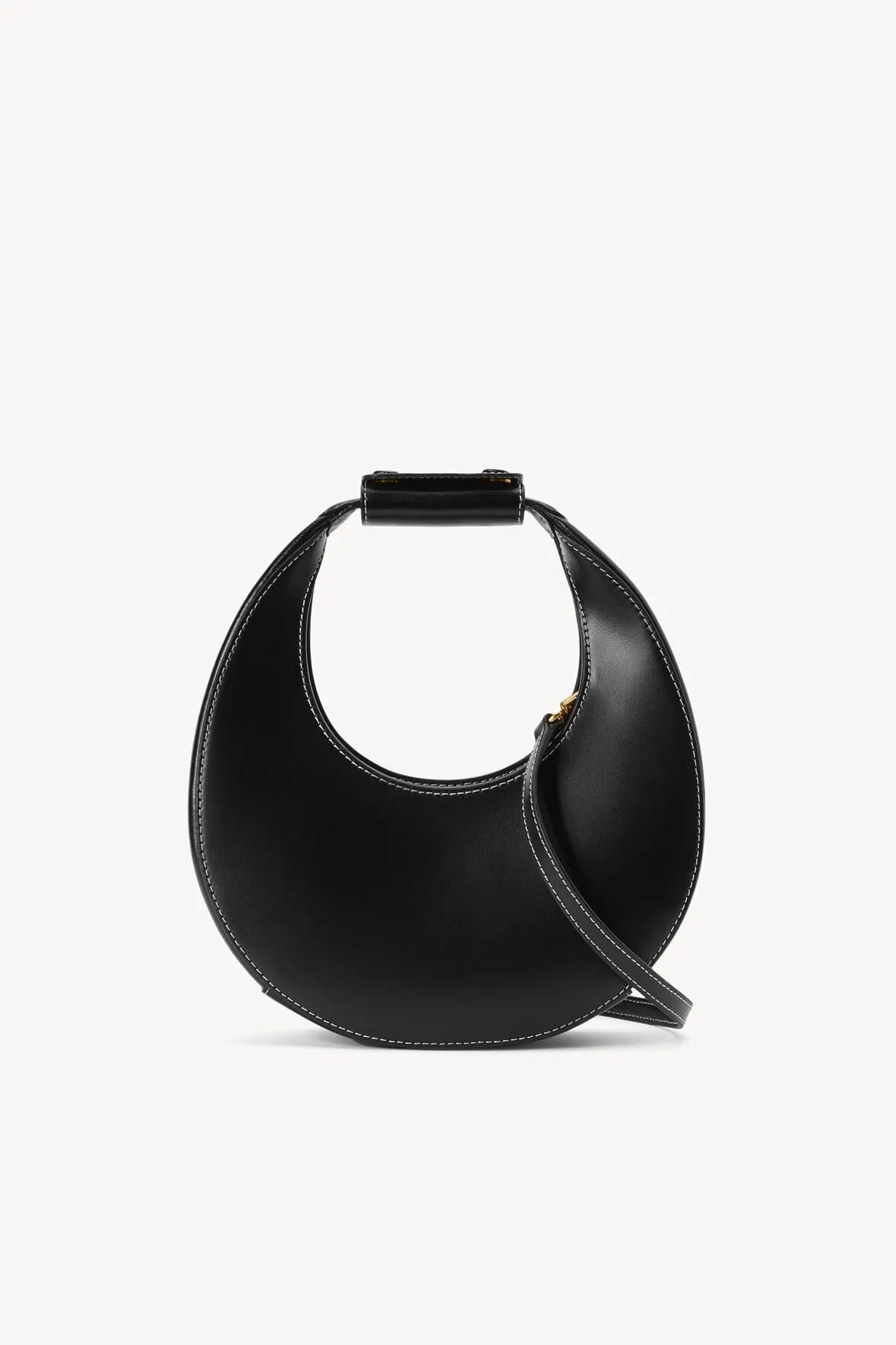 Mini Moon Bag | Black sold by STAUD