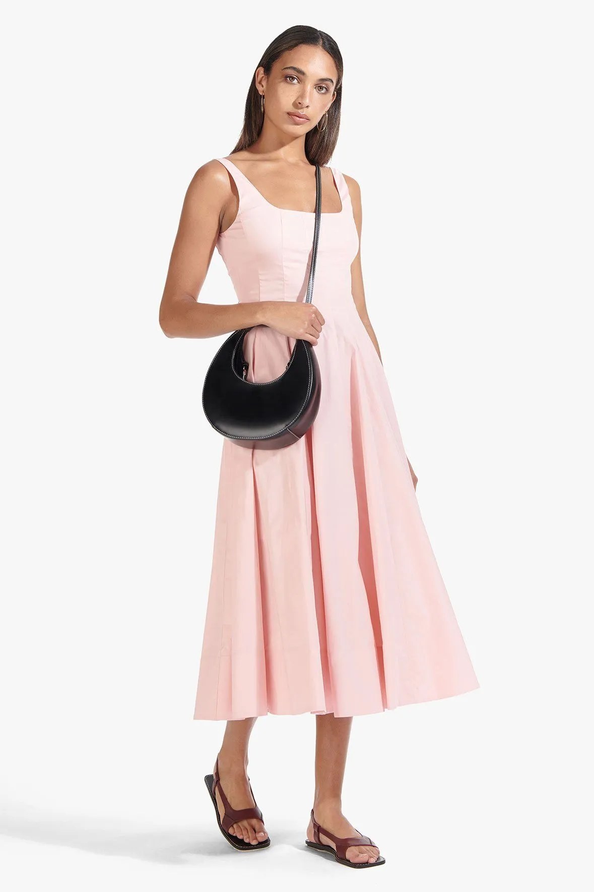 Mini Moon Bag | Black sold by STAUD product image thumbnail 2