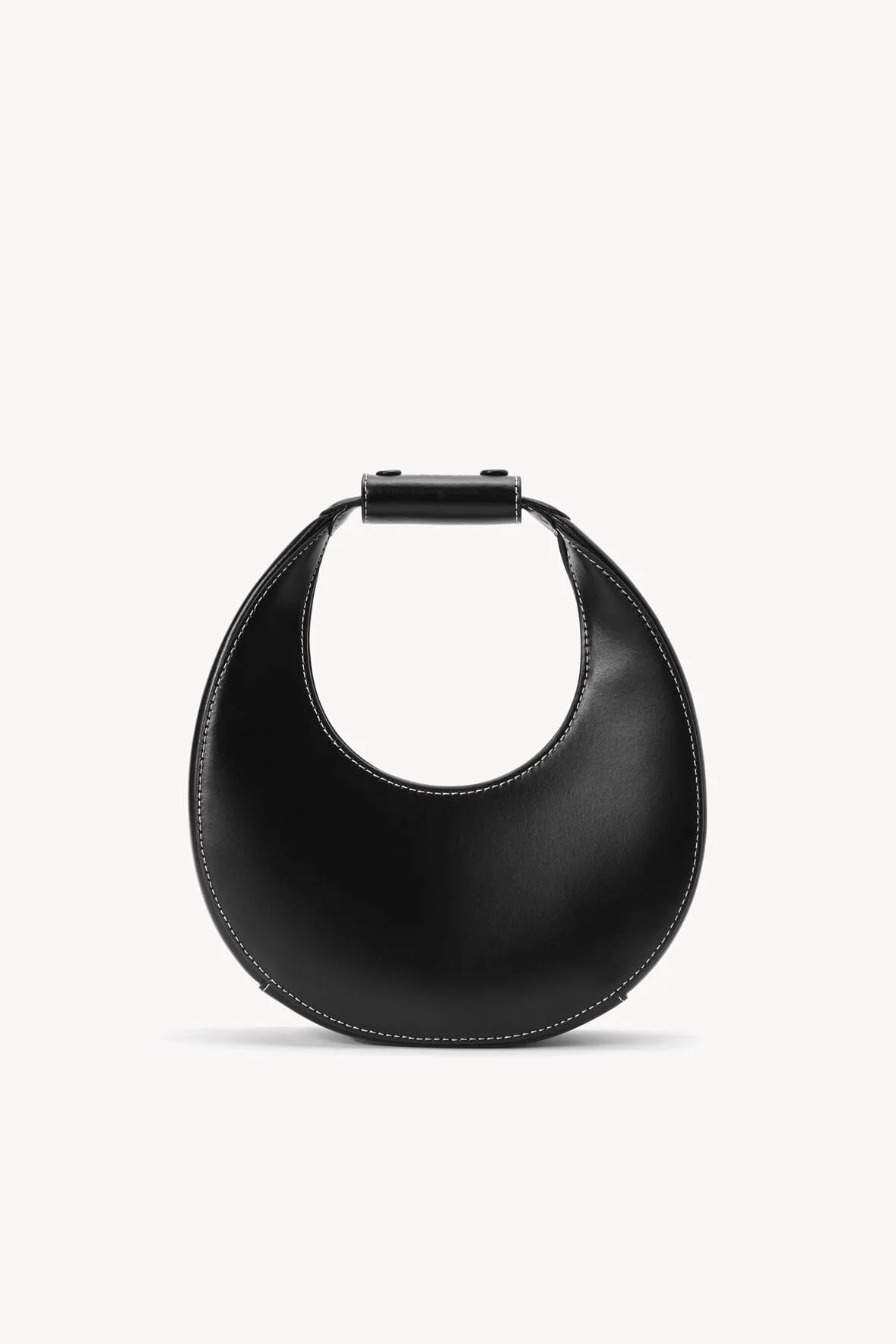 Mini Moon Bag | Black sold by STAUD product image thumbnail 3