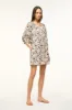 MINI VINCENT DRESS | NAVY SCALLOP BLOCK PRINT sold by STAUD