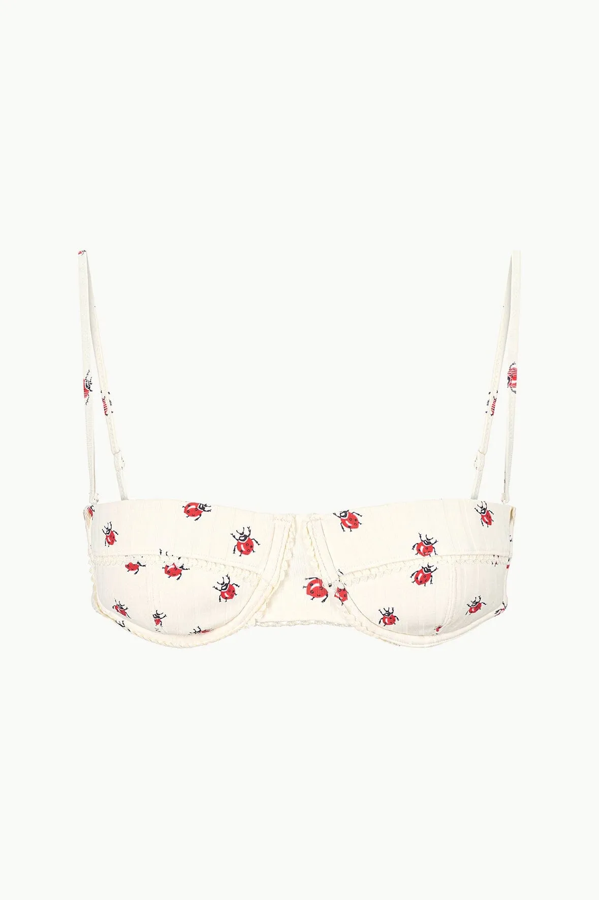 JO BALCONETTE TOP | LADYBUGS sold by STAUD product image thumbnail 5