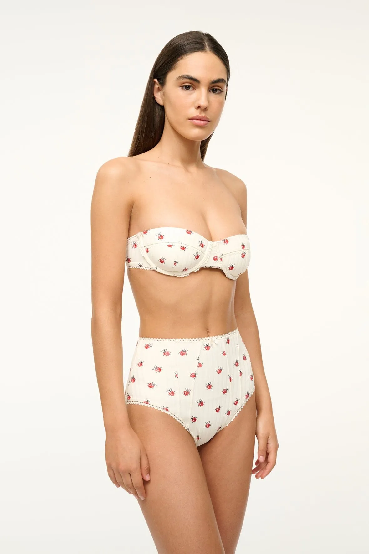 JO BALCONETTE TOP | LADYBUGS sold by STAUD product image thumbnail 4