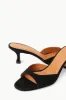 BRIGITTE MULE | BLACK SUEDE sold by STAUD