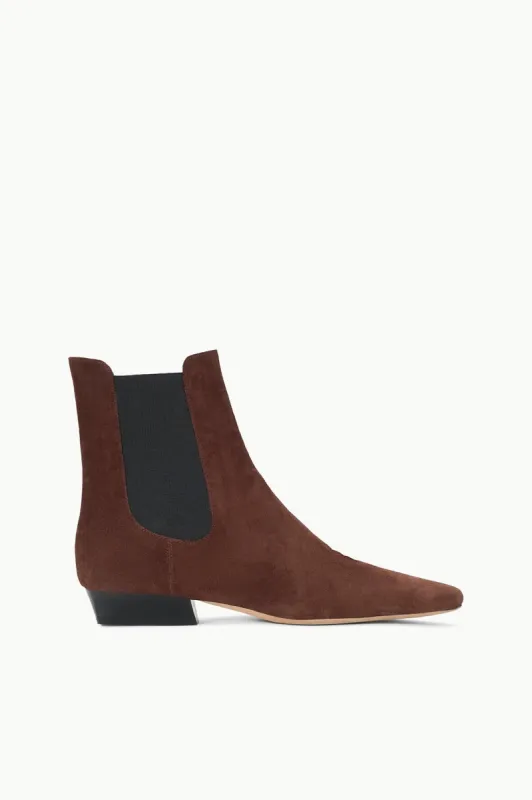 WALLY CHELSEA BOOT | MAHOGANY SUEDE sold by STAUD