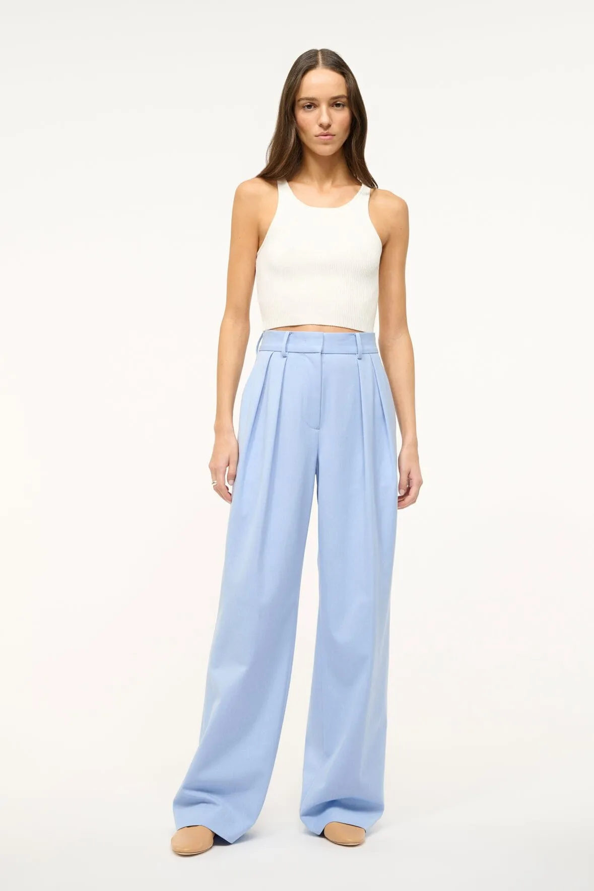 LUISA PANT | PERIWINKLE sold by STAUD product image thumbnail 5