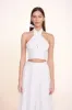 SMOCKED KAI TOP | WHITE sold by STAUD
