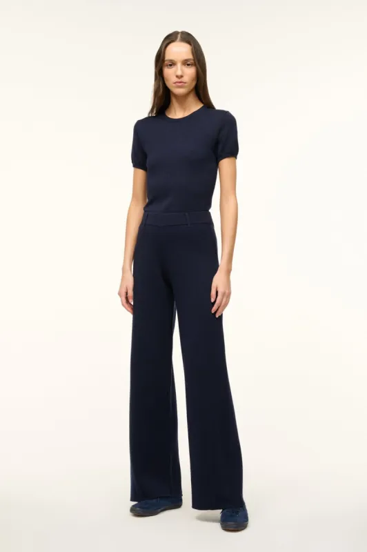JET SET PANT | NAVY sold by STAUD
