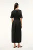 LAURETTA DRESS | BLACK sold by STAUD