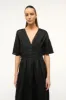 LAURETTA DRESS | BLACK sold by STAUD