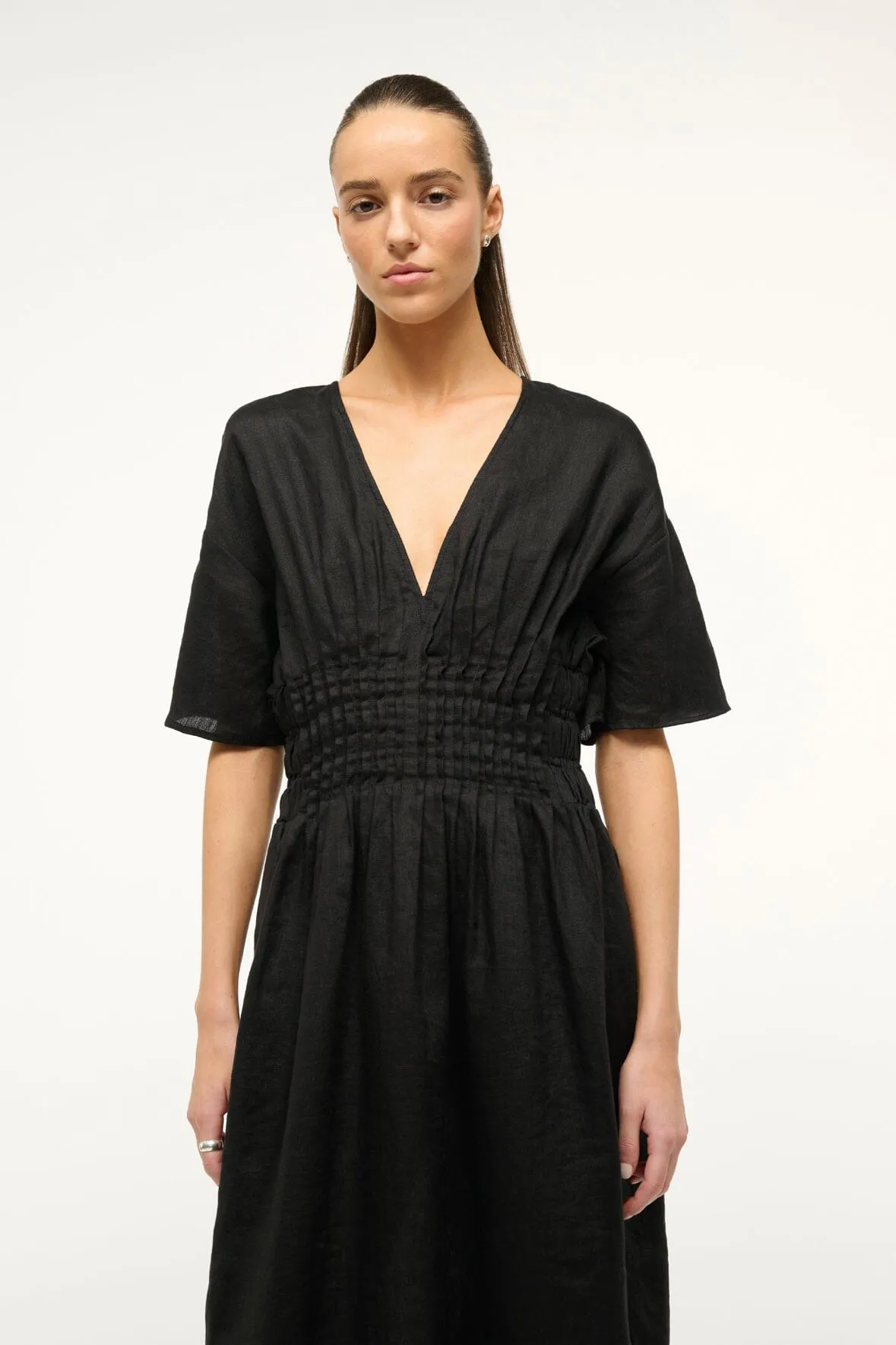 LAURETTA DRESS | BLACK sold by STAUD product image thumbnail 2