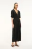 LAURETTA DRESS | BLACK sold by STAUD