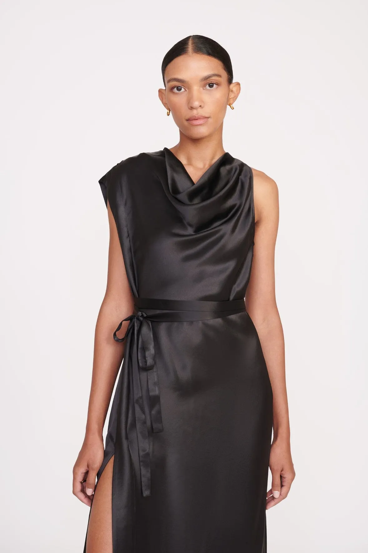 TROUPE DRESS | BLACK sold by STAUD product image thumbnail 4