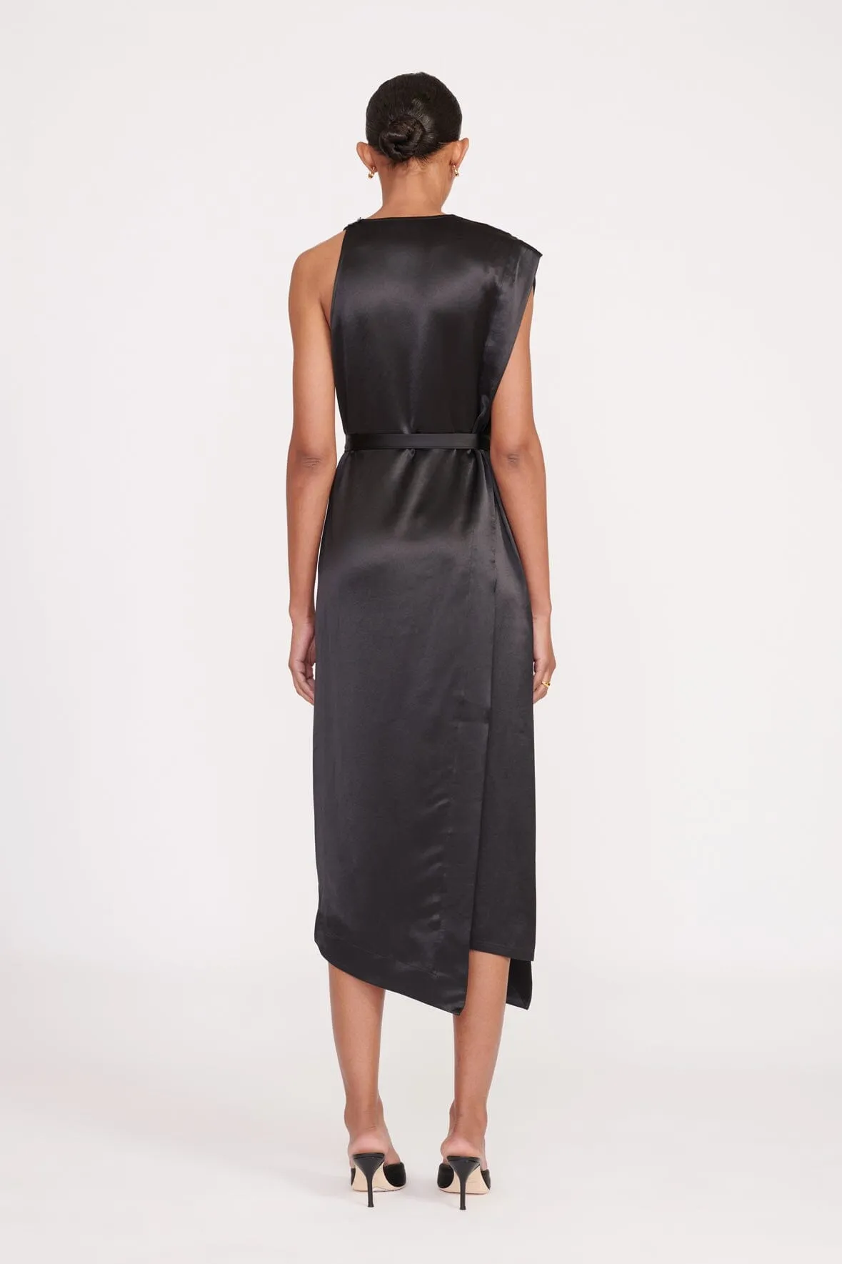 TROUPE DRESS | BLACK sold by STAUD product image thumbnail 3