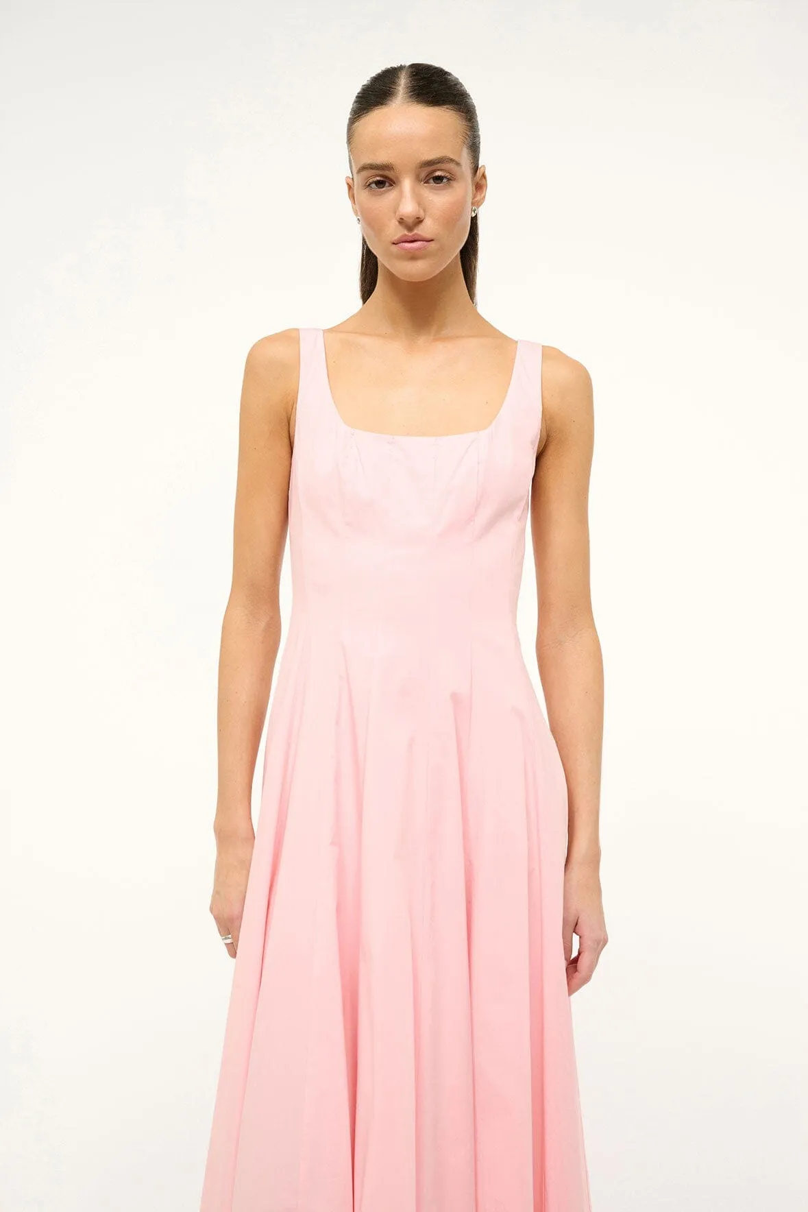 WELLS DRESS | PEARL PINK sold by STAUD product image thumbnail 3