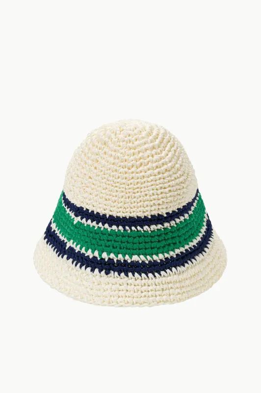 CREW BUCKET HAT | PAPER VERT sold by STAUD