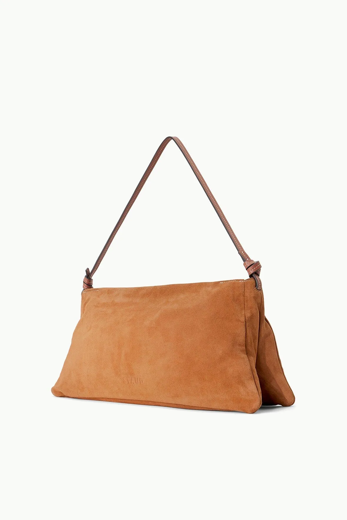 VIVI SHOULDER BAG | TAN SUEDE sold by STAUD product image thumbnail 3