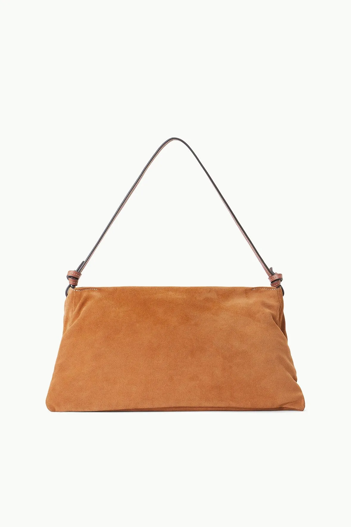 VIVI SHOULDER BAG | TAN SUEDE sold by STAUD