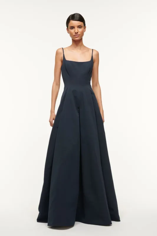 MAXI JOLI DRESS | NAVY sold by STAUD