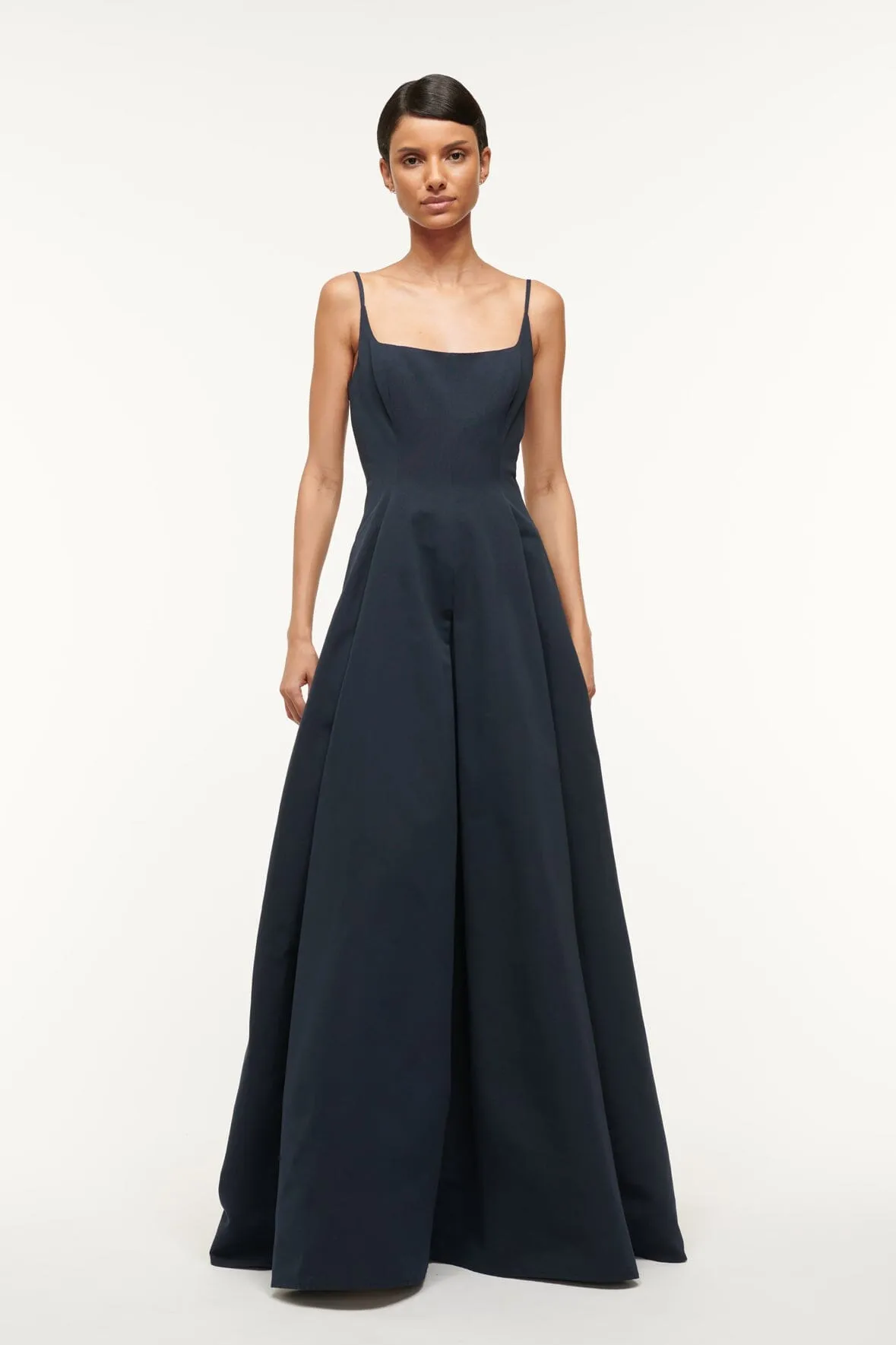 MAXI JOLI DRESS | NAVY sold by STAUD