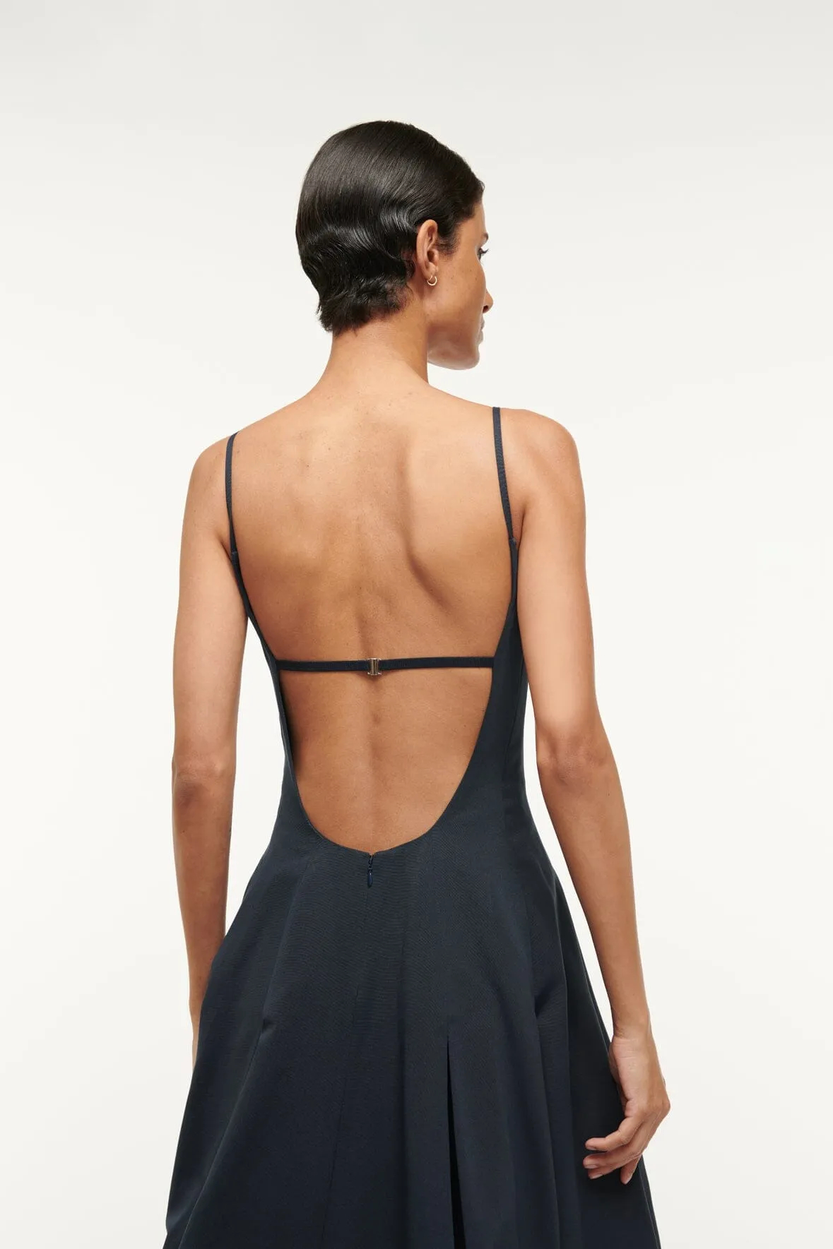 MAXI JOLI DRESS | NAVY sold by STAUD product image thumbnail 5