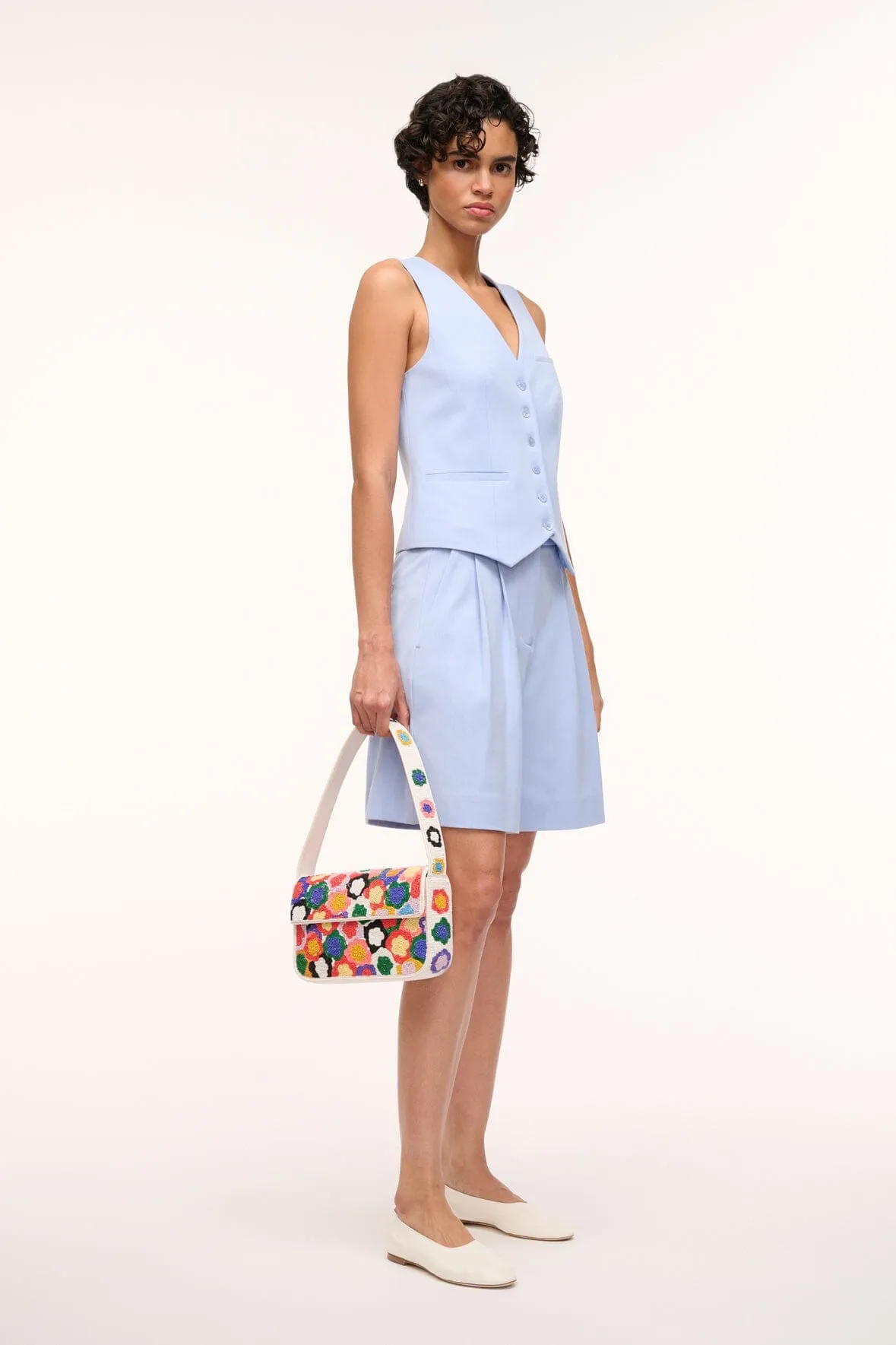 TOMMY BEADED BAG | SPRING BOUQUET sold by STAUD product image thumbnail 4