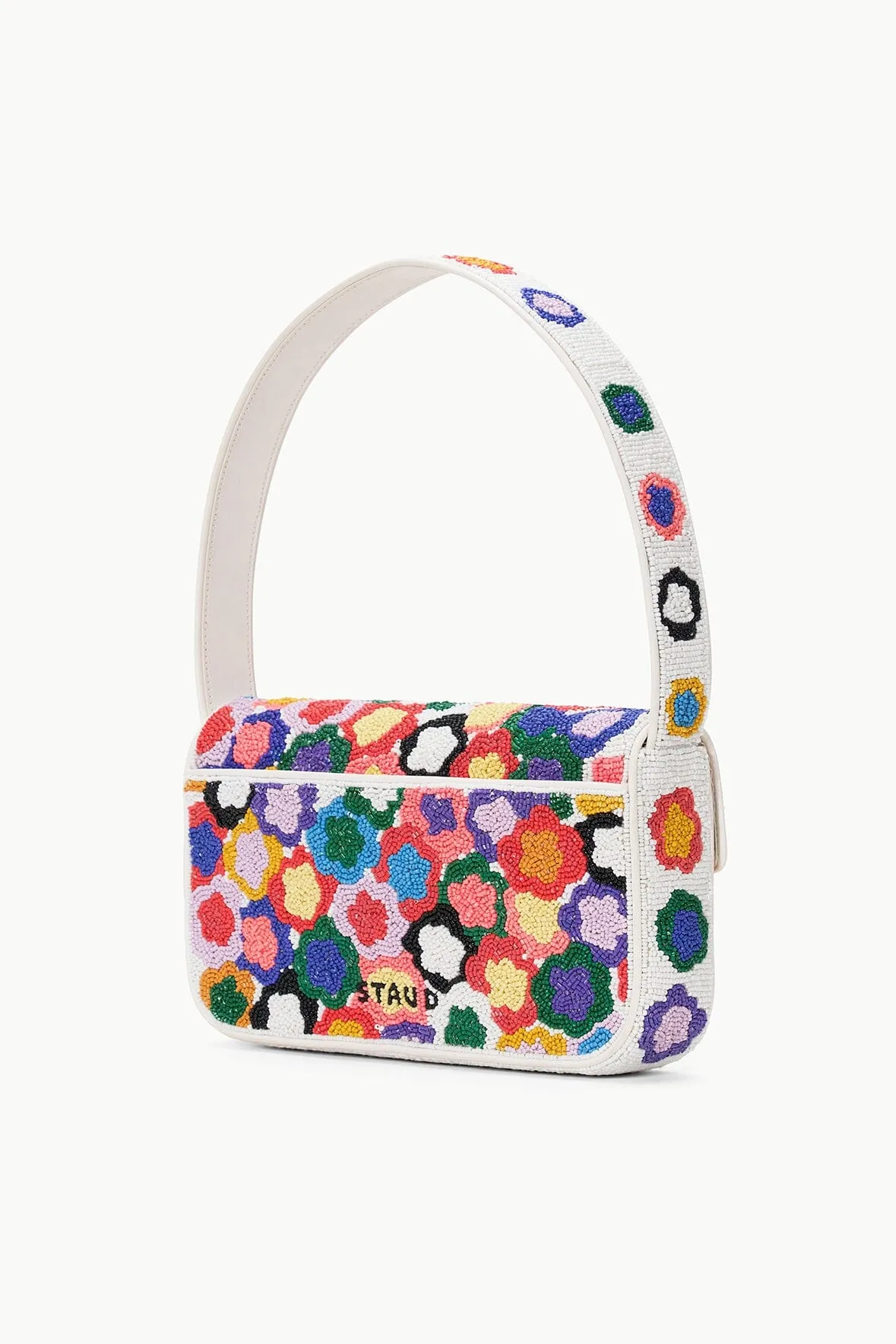 TOMMY BEADED BAG | SPRING BOUQUET sold by STAUD product image thumbnail 3