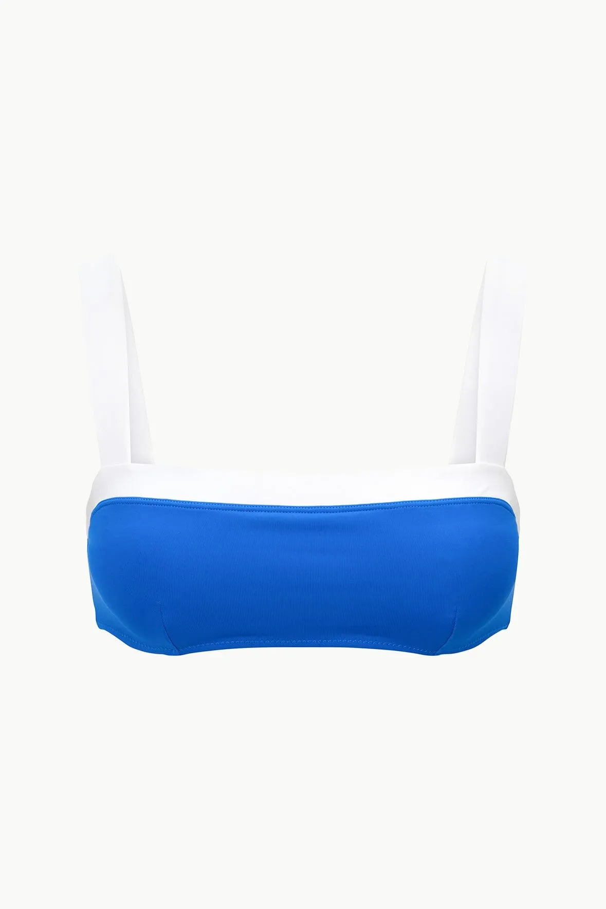 LIV BIKINI TOP | SAPPHIRE WHITE sold by STAUD product image thumbnail 4