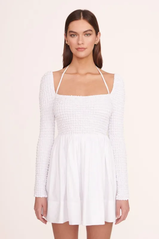 CASSIDY DRESS | WHITE sold by STAUD