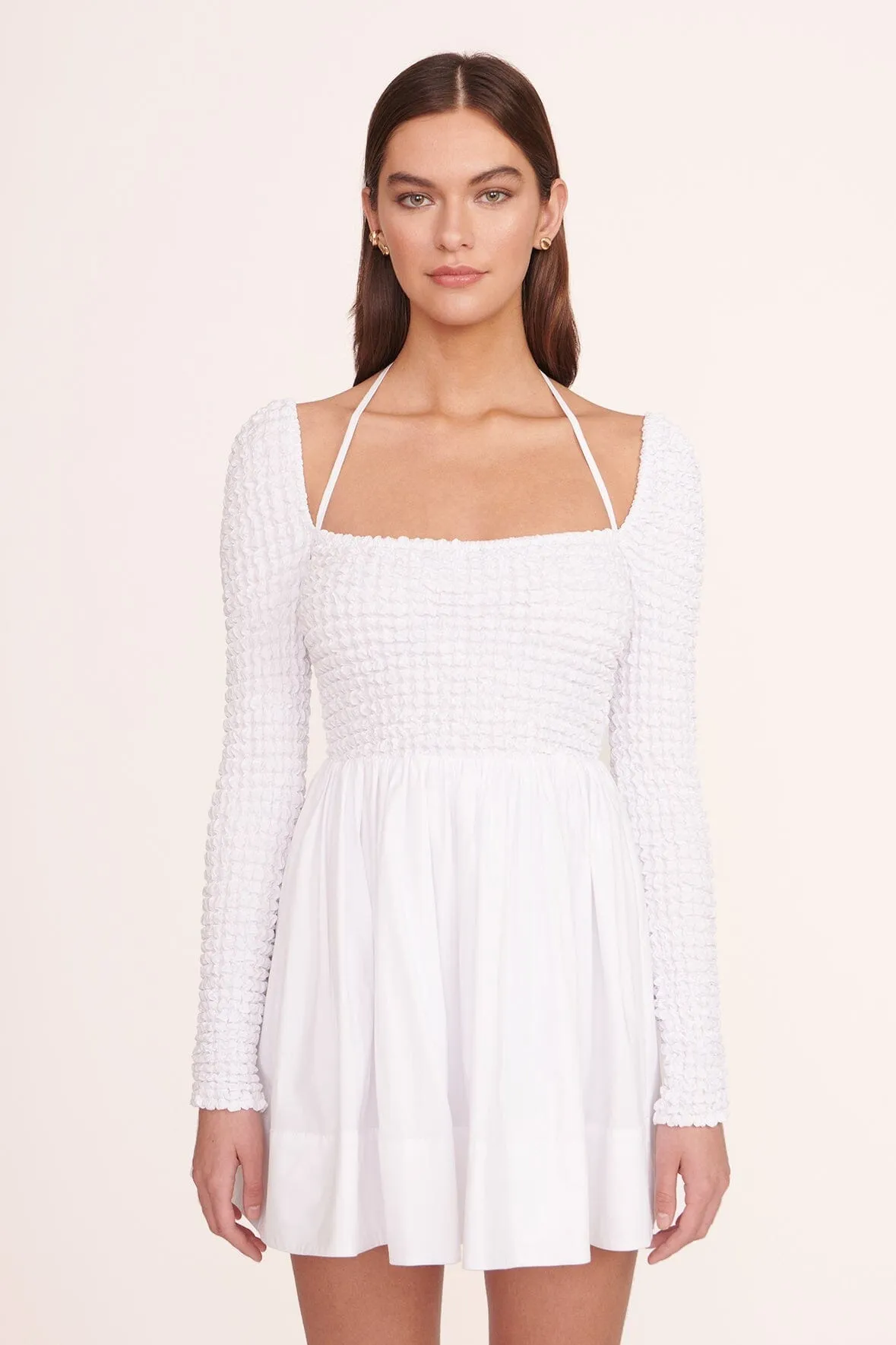 CASSIDY DRESS | WHITE sold by STAUD