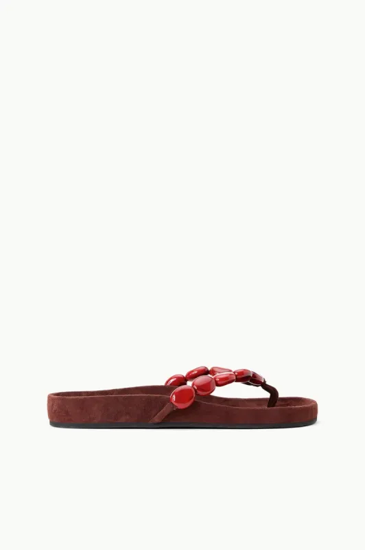 ANDRE SLIDE | CLOVE CORAL sold by STAUD
