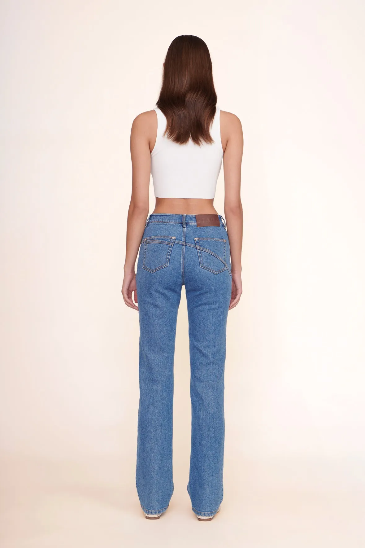 NOOR TOP | WHITE sold by STAUD product image thumbnail 4