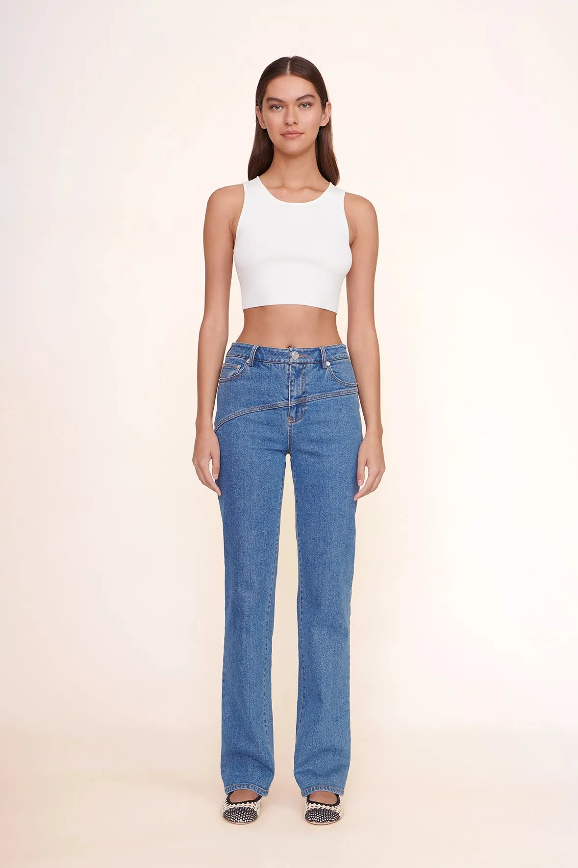 NOOR TOP | WHITE sold by STAUD product image thumbnail 2