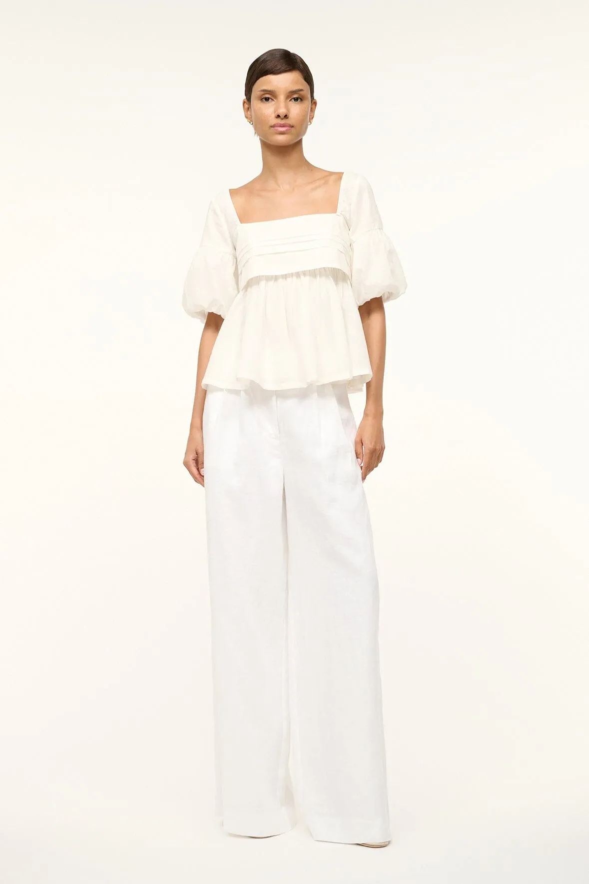 DARLA TOP | IVORY sold by STAUD product image thumbnail 2
