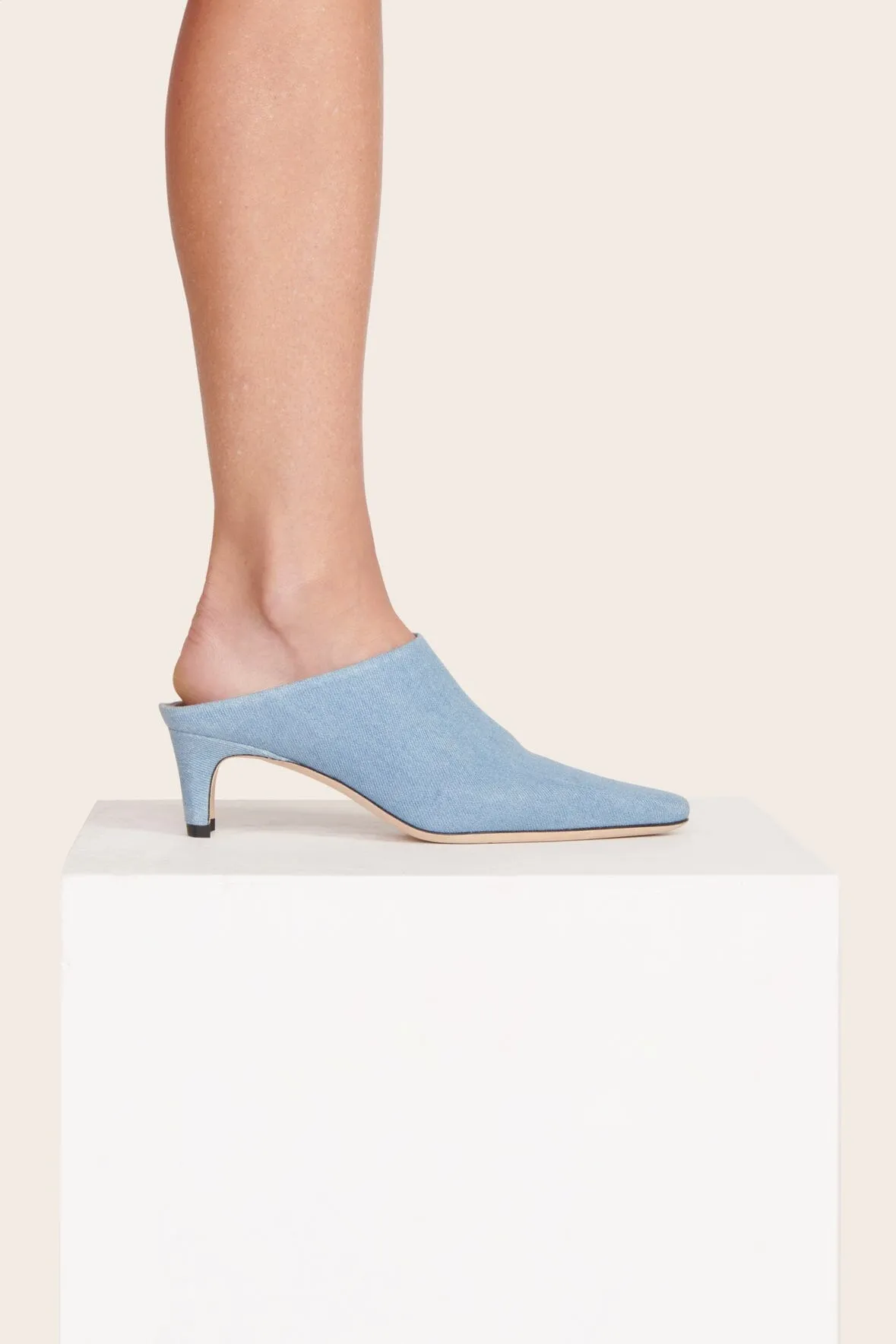 WALLY MULE | DENIM BLUE sold by STAUD product image thumbnail 2