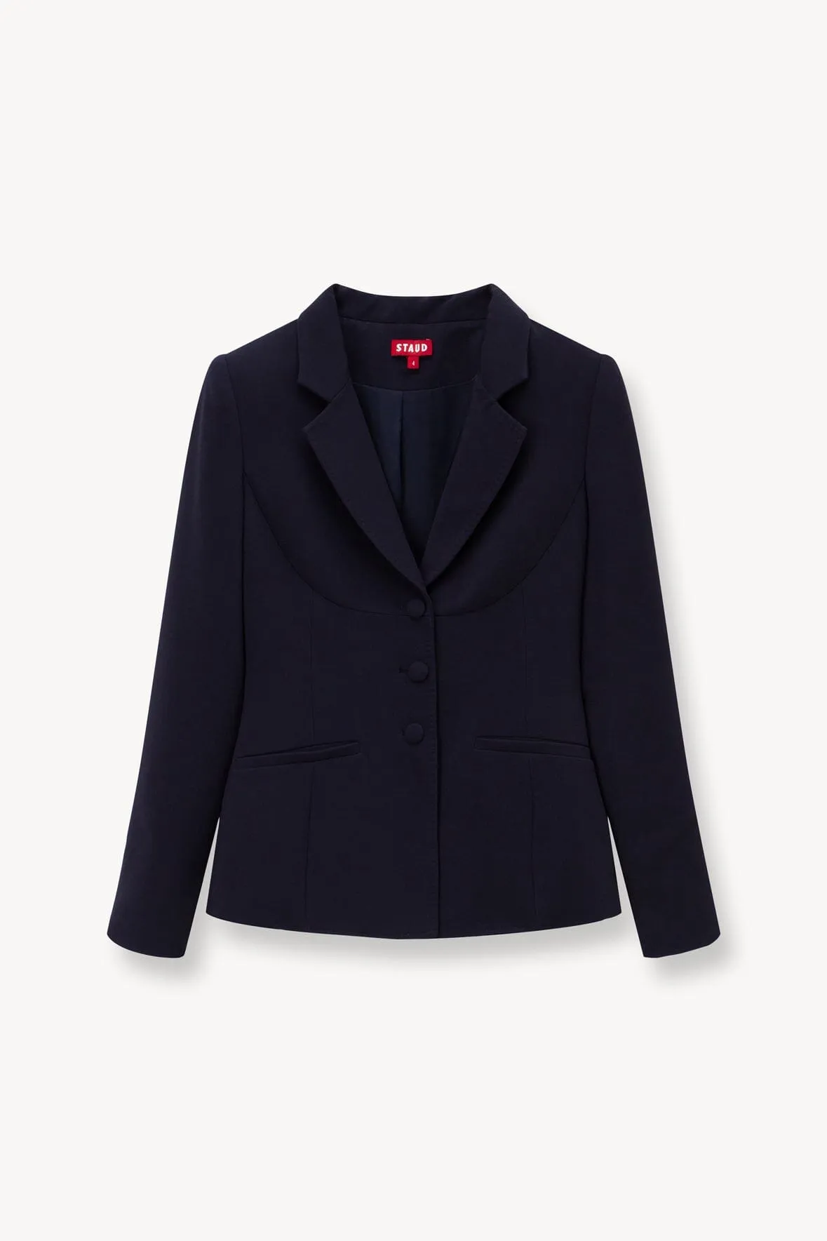CARSON BLAZER | NAVY sold by STAUD product image thumbnail 5