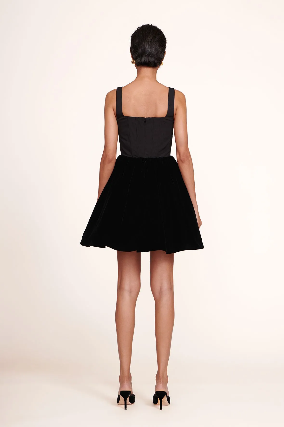 LANDSCAPE DRESS | BLACK sold by STAUD product image thumbnail 3