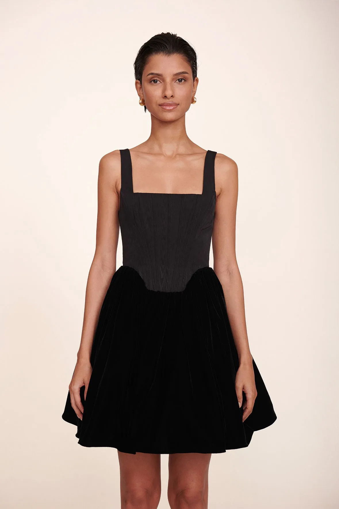 LANDSCAPE DRESS | BLACK sold by STAUD product image thumbnail 4
