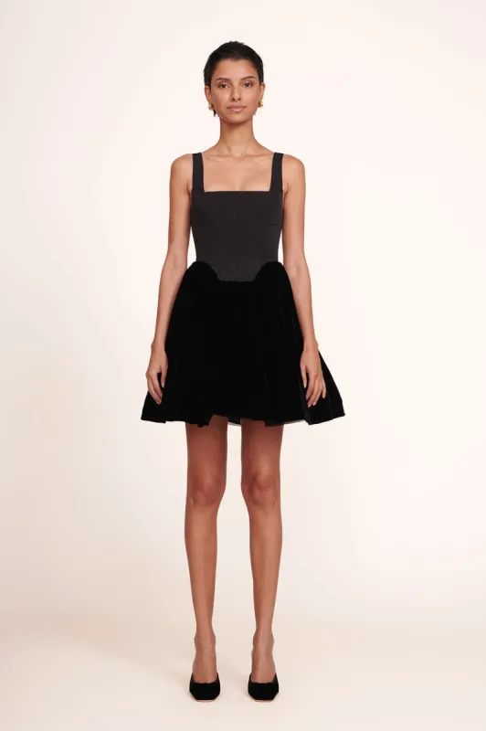 LANDSCAPE DRESS | BLACK sold by STAUD