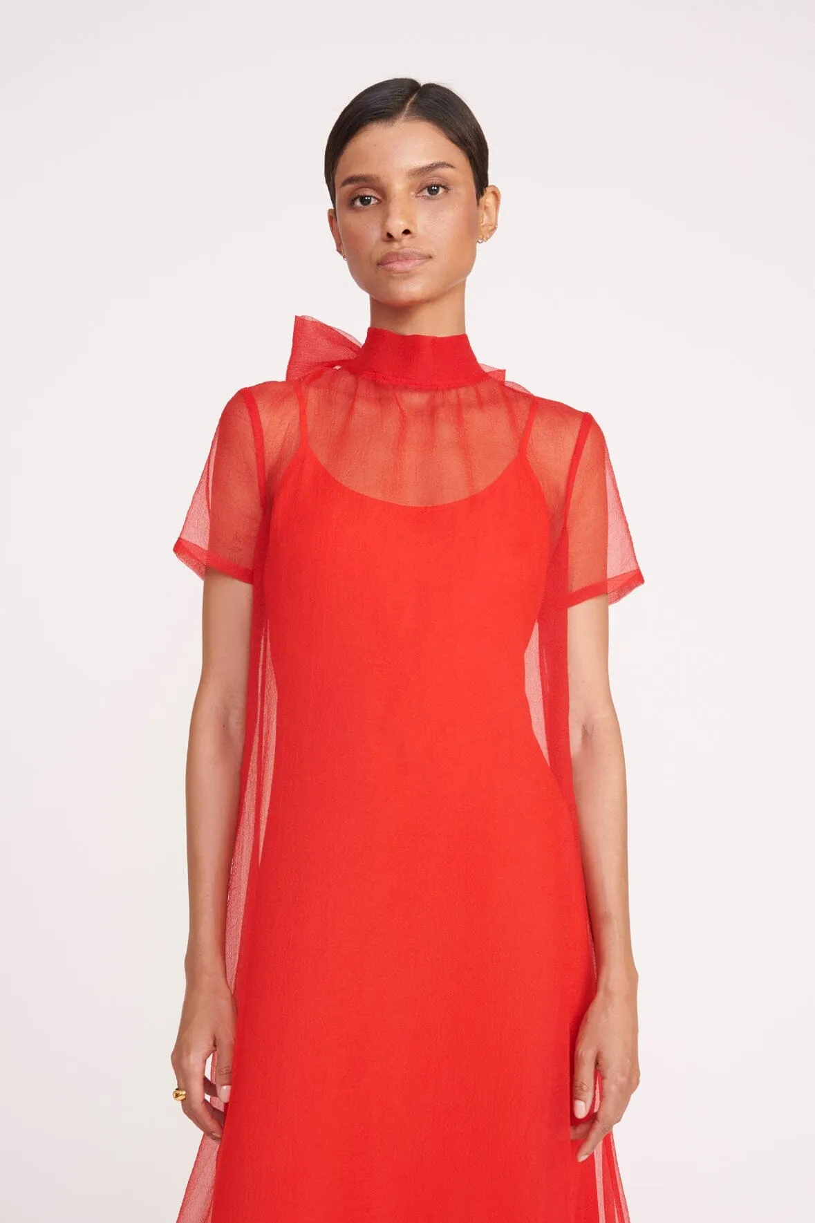 CALLUNA DRESS | RED ROSE | Parallel CALLUNA DRESS | RED ROSE | Parallel