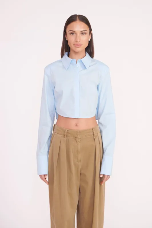 SENECA TOP | FRENCH BLUE sold by STAUD