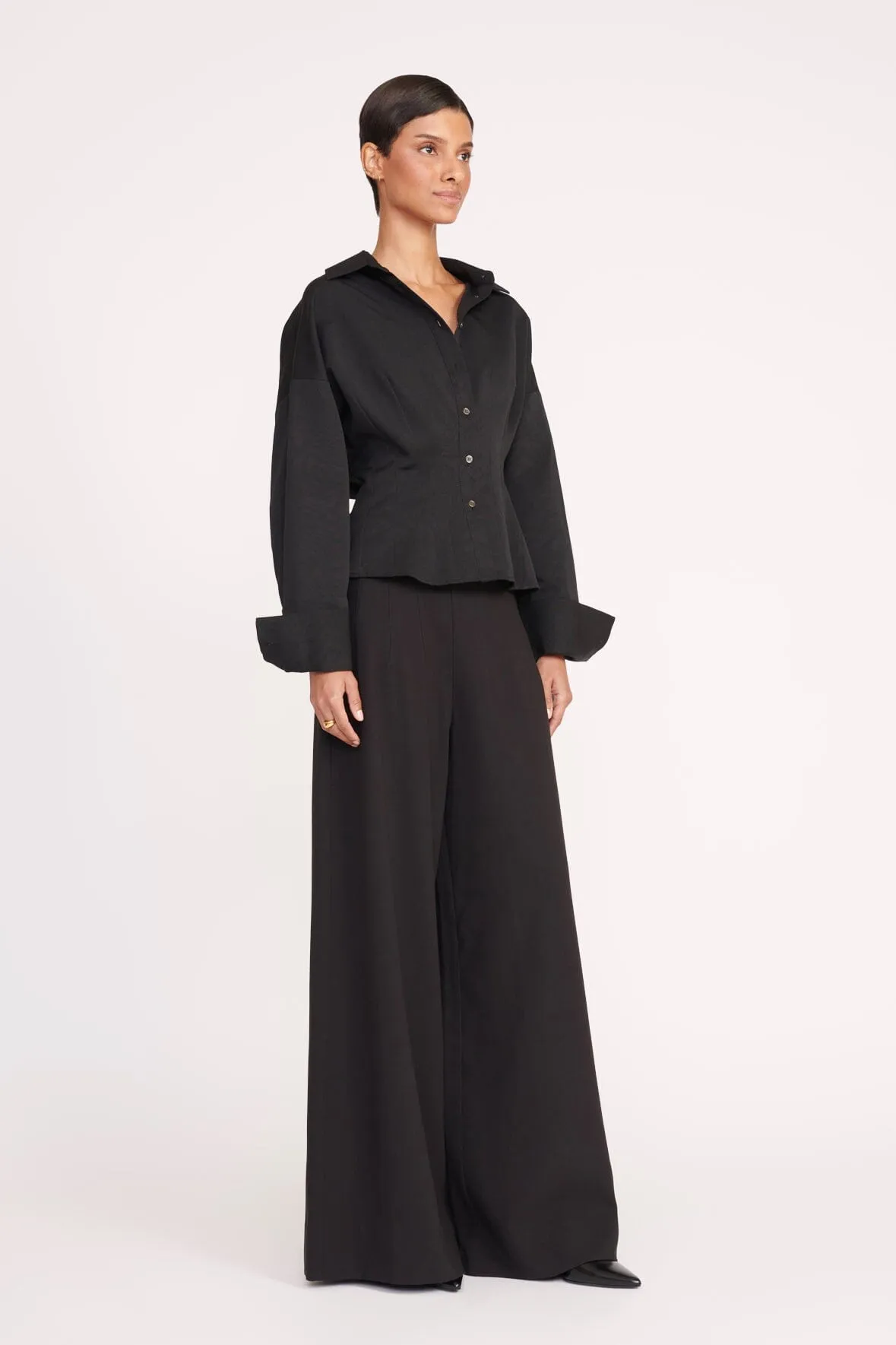 OPHELIA TOP | BLACK sold by STAUD product image thumbnail 3