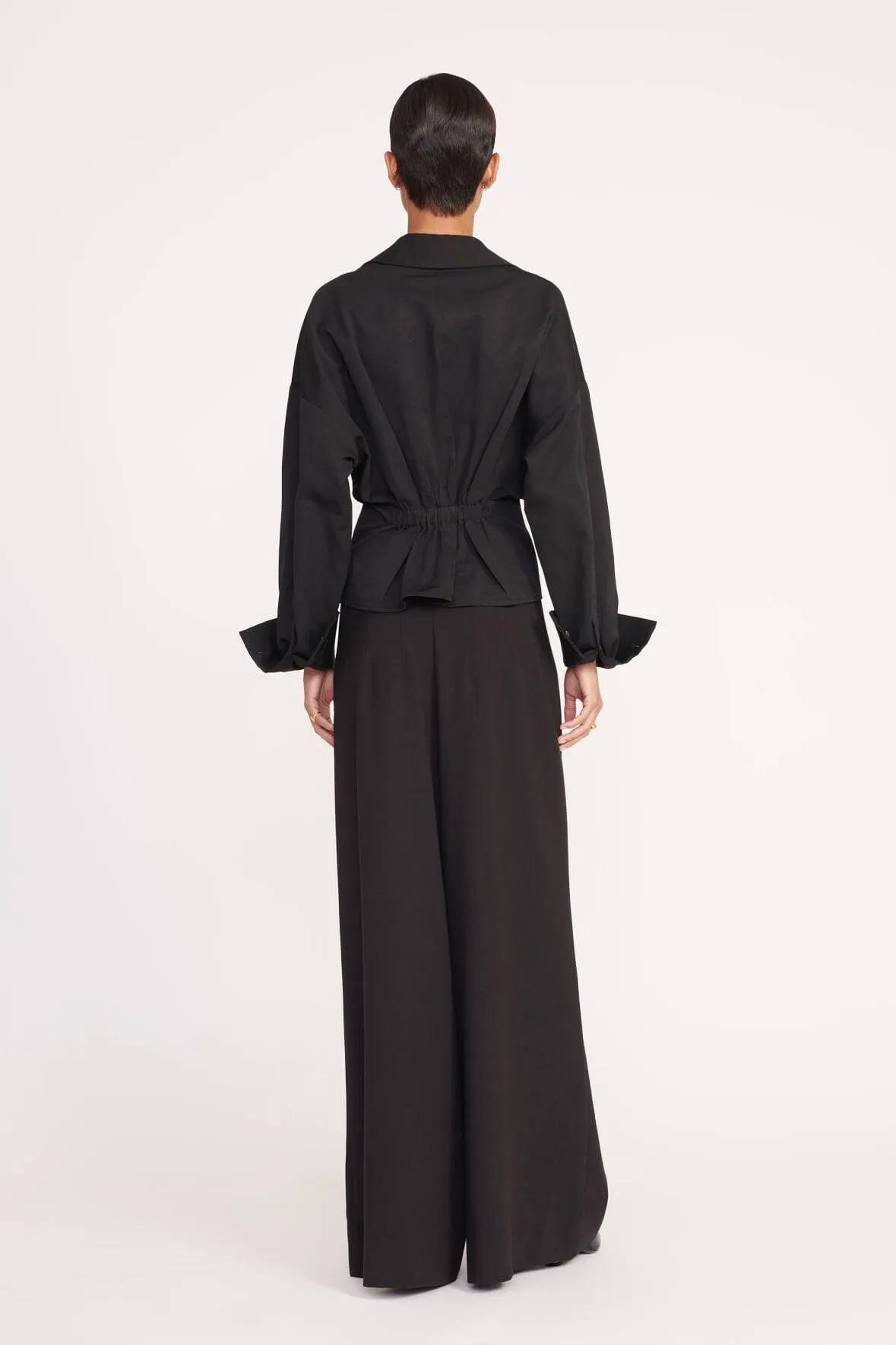 OPHELIA TOP | BLACK sold by STAUD product image thumbnail 4