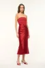 MIDI WAYFARING DRESS | ROUGE sold by STAUD