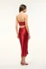 MIDI WAYFARING DRESS | ROUGE sold by STAUD