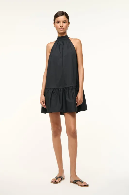 MINI MARLOWE DRESS | BLACK sold by STAUD